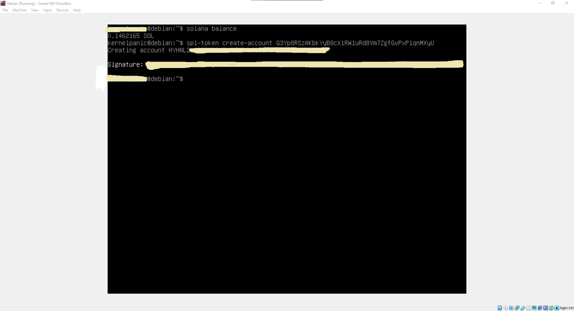 Initializing the SPL token mint and establishing the associated token account