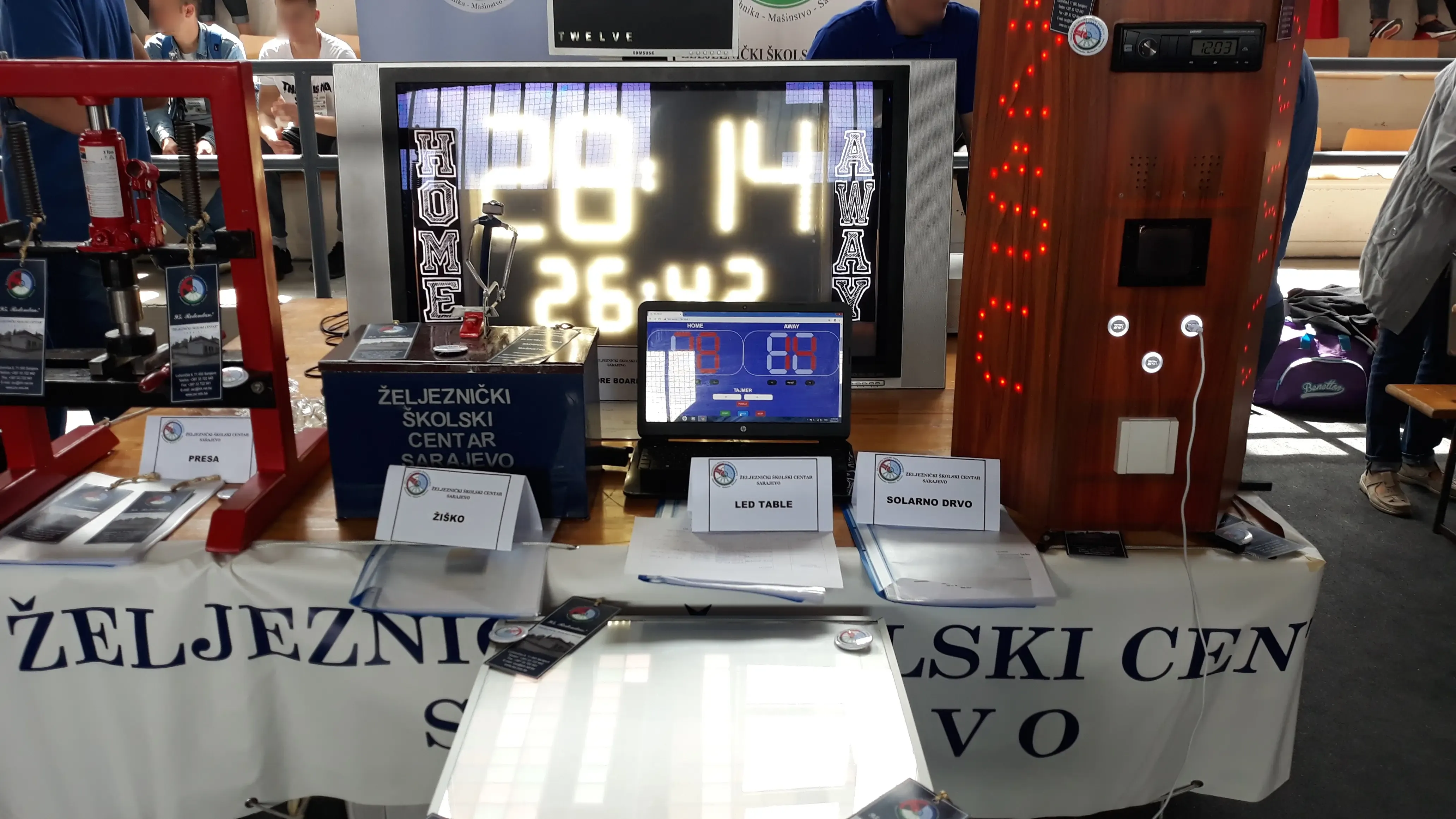 IoT Wi-Fi Scoreboard: State Competition Champion